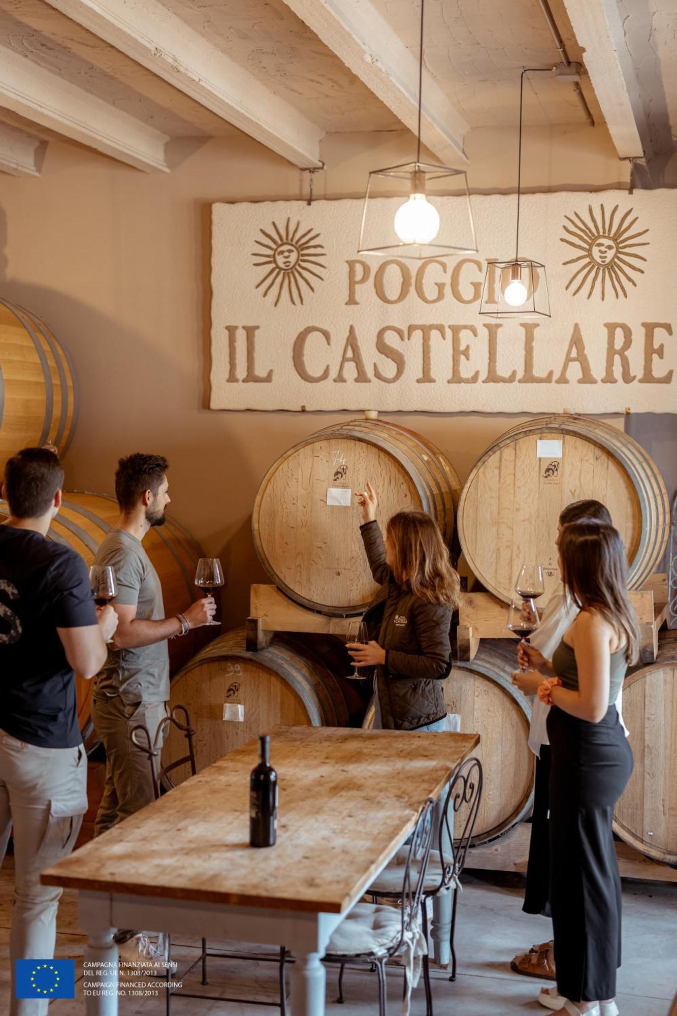 Agriturismo Poggio Il Castellare Montalcino Eksteriør billede