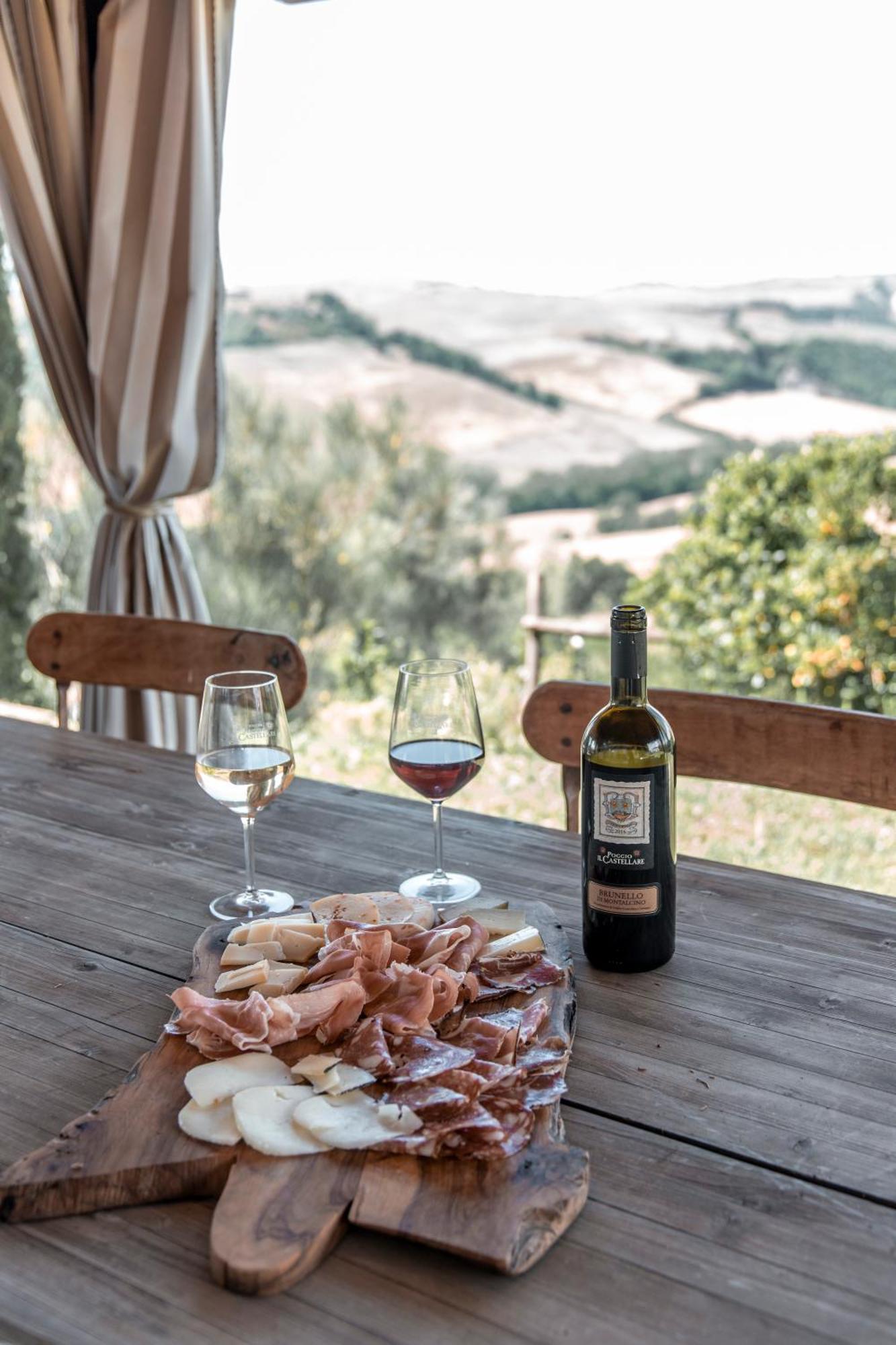 Agriturismo Poggio Il Castellare Montalcino Eksteriør billede